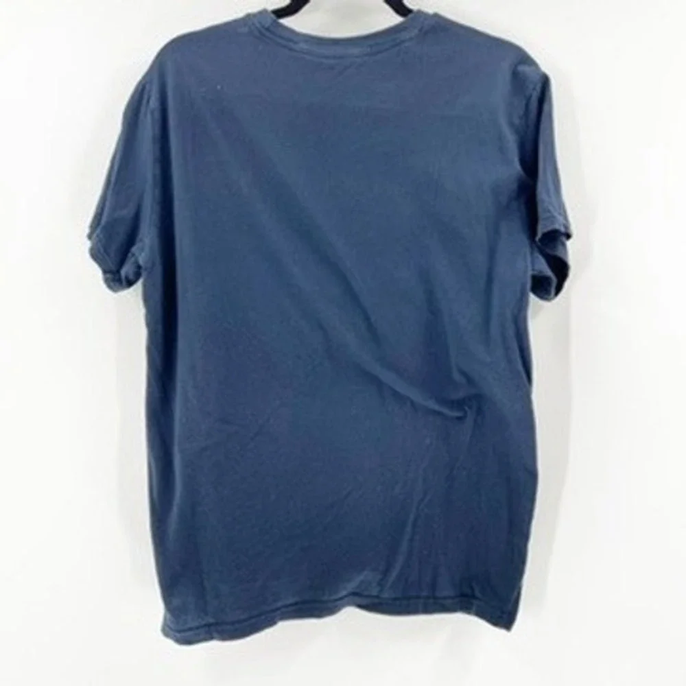 H&M Regular Fit T Shirt Womens Top Short Sleeve Casual Basic‎ Blue